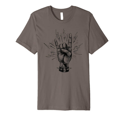 90S Grunge Punk Rock Hand Gesture T-Shirt - Casual Everyday Wear Unisex - T-Shirt, Sweatshirt, Hoodie