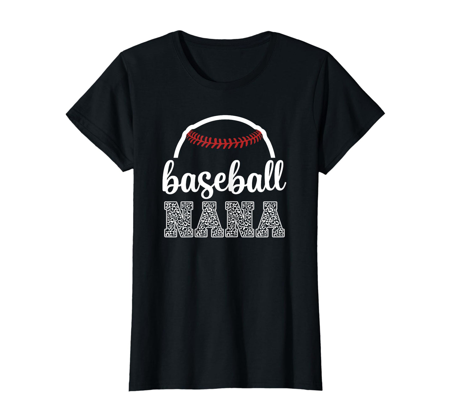Baseball Nana Gift Baseball Game Day T-Shirt - Custom Art Print for Adults - T-Shirt, Sweatshirt, Hoodie