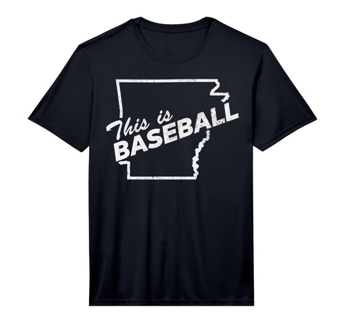 State Arkansas This Is Baseball T-Shirt - Aesthetic Graphic Men Women - T-Shirt, Sweatshirt, Hoodie
