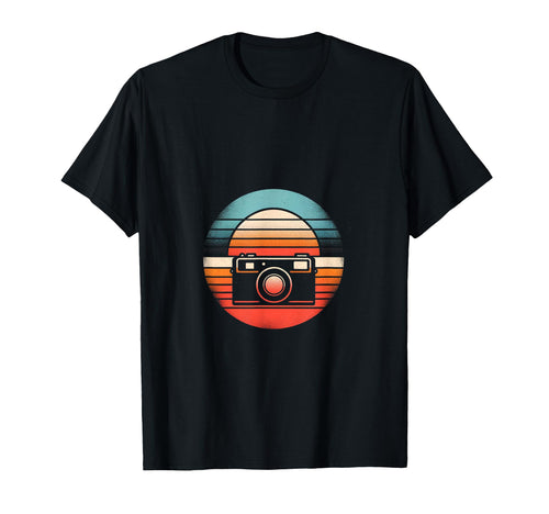 Camera Sunset Sweatshirt - Trendy Graphic Men Women - T-Shirt, Sweatshirt, Hoodie