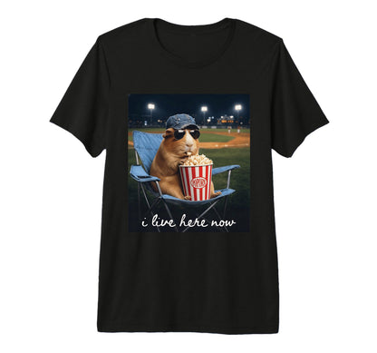 Funny Guinea Pig Baseball Mom I T-Shirt - Casual Everyday Wear Men Women - T-Shirt, Sweatshirt, Hoodie