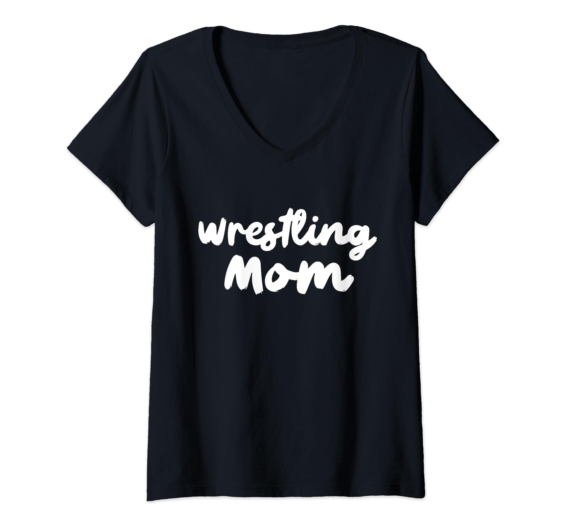 Wrestling Mom Typography Gifts Hoodie - Minimalist Print for Adults - T-Shirt, Sweatshirt, Hoodie