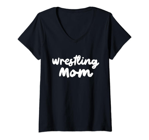 Wrestling Mom Typography Gifts Hoodie - Minimalist Print for Adults - T-Shirt, Sweatshirt, Hoodie