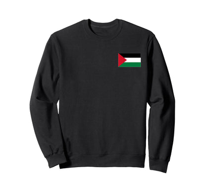Palestine Flag Palestinian Pride Sweatshirt - Trendy Graphic Men Women - T-Shirt, Sweatshirt, Hoodie