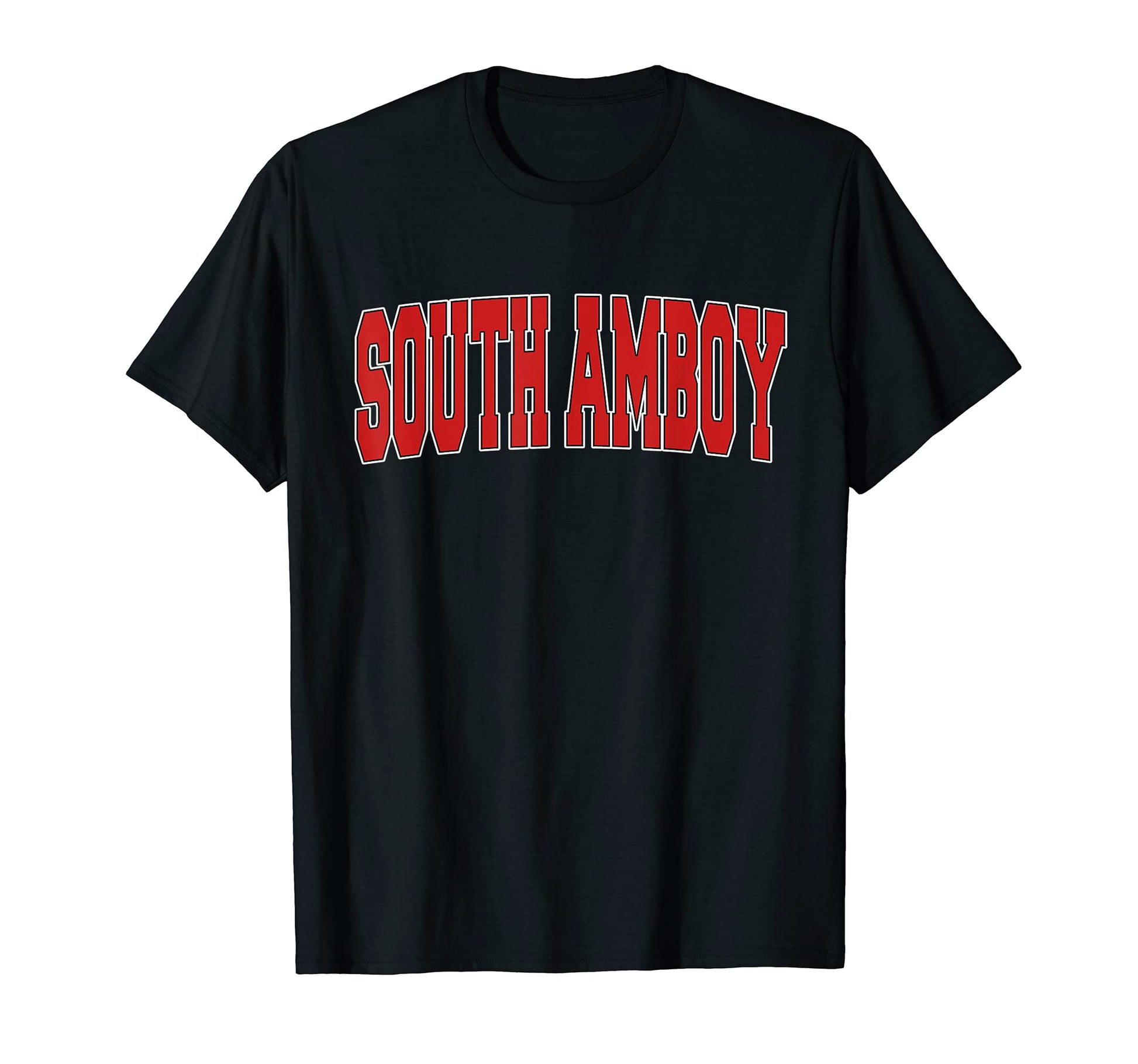 South Amboy Nj New Jersey Varsity Usa T-Shirt - Fun Novelty Design Unisex - T-Shirt, Sweatshirt, Hoodie