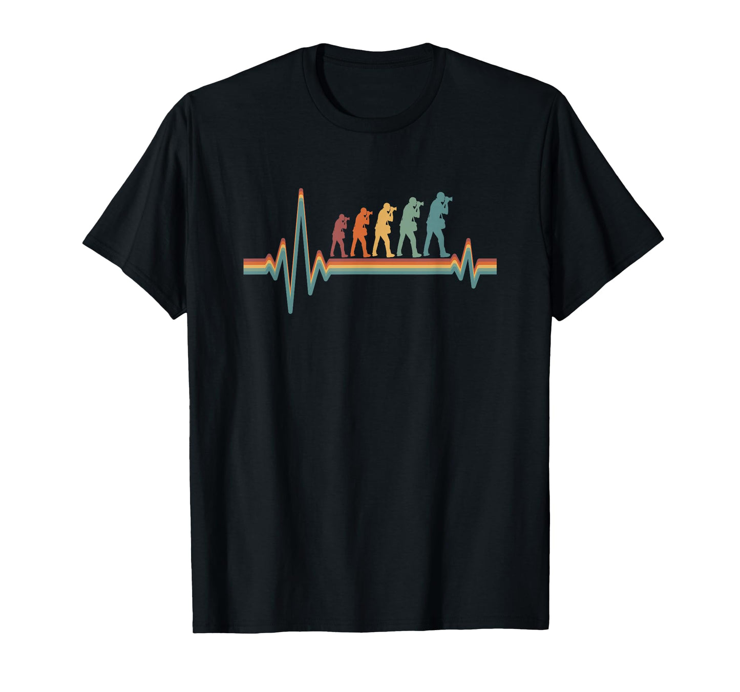 Photography Camera Photographer Ekg T-Shirt - Fun Novelty Design Unisex - T-Shirt, Sweatshirt, Hoodie
