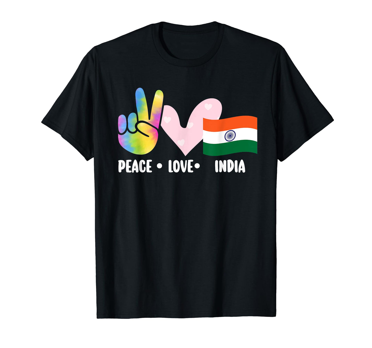 Peace Love Indian Naturecore T-Shirt - Streetwear Style for Adults - T-Shirt, Sweatshirt, Hoodie