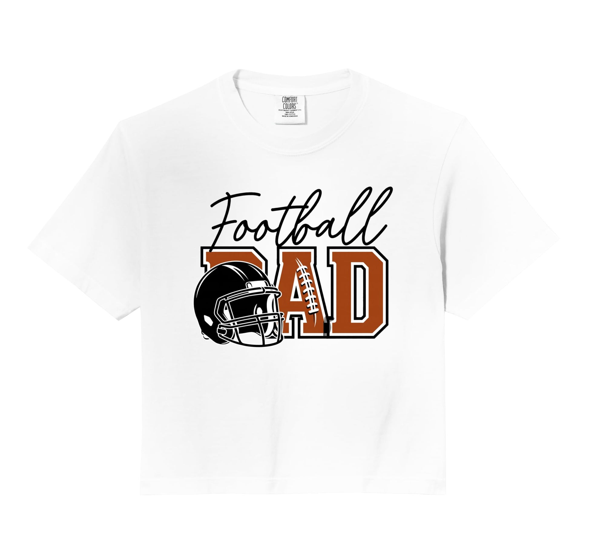 Football Dad Helmet Game Day Sports T-Shirt - Novelty Apparel Men Women - T-Shirt, Sweatshirt, Hoodie