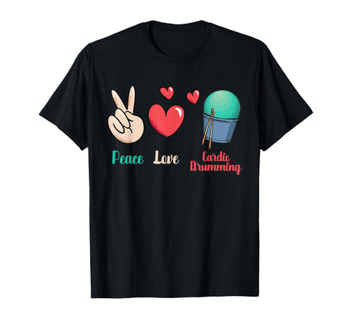 Gym Fitness Class Workout Peace Love T-Shirt - Novelty Apparel Men Women - T-Shirt, Sweatshirt, Hoodie