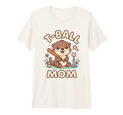 Funny T Ball Mom Softball Ball T Ball T-Shirt - Minimalist Print Unisex - T-Shirt, Sweatshirt, Hoodie