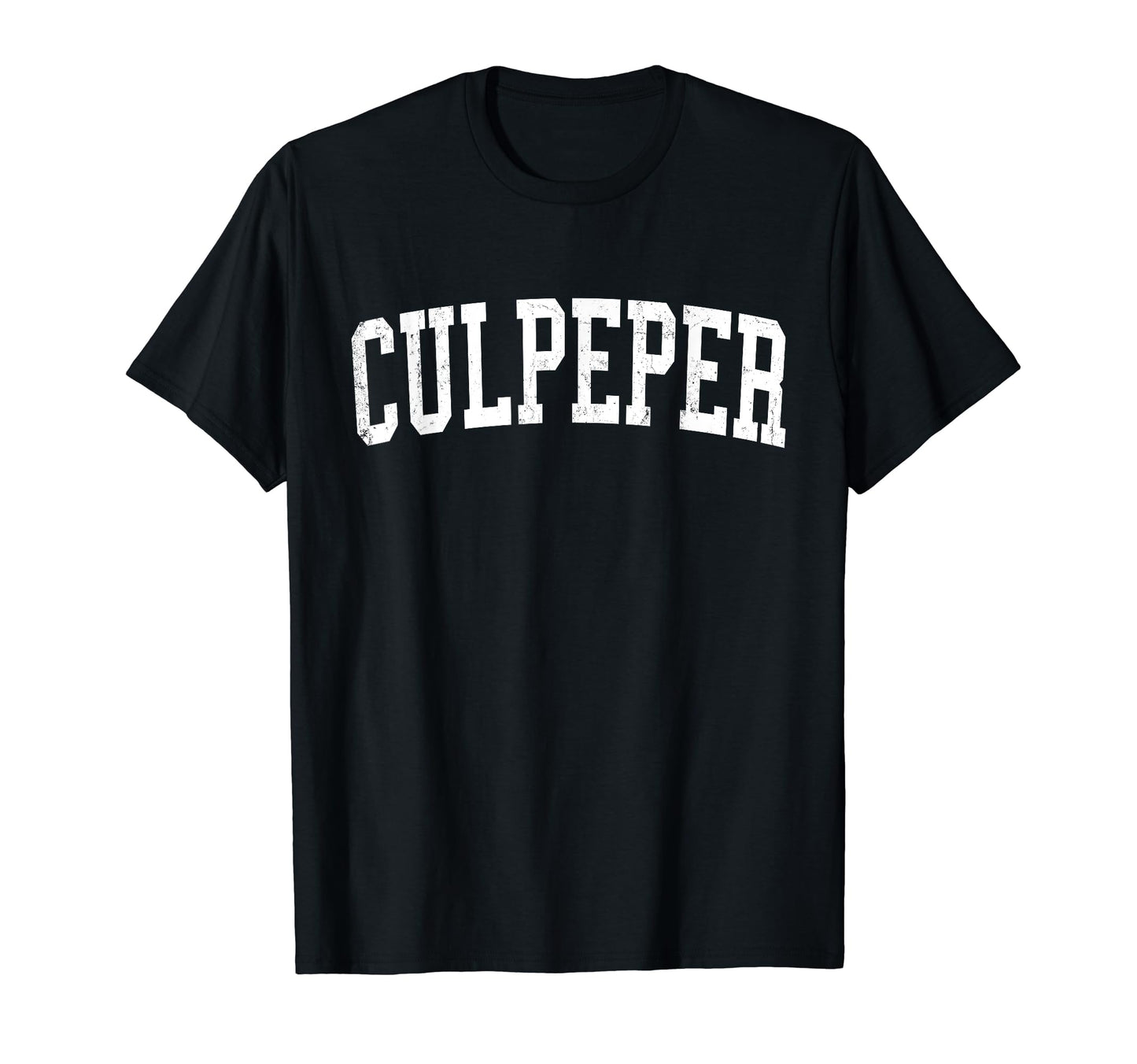 Culpeper Va Distressed White Varsity T-Shirt - Aesthetic Graphic Men Women - T-Shirt, Sweatshirt, Hoodie