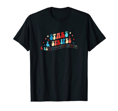 Stars Stripes Reproductive Rights T-Shirt - Unique Graphic for Adults - T-Shirt, Sweatshirt, Hoodie