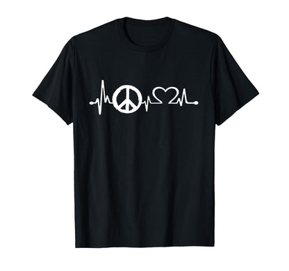 Love Peace Mens Peace Lovers And T-Shirt - Streetwear Style Men Women - T-Shirt, Sweatshirt, Hoodie