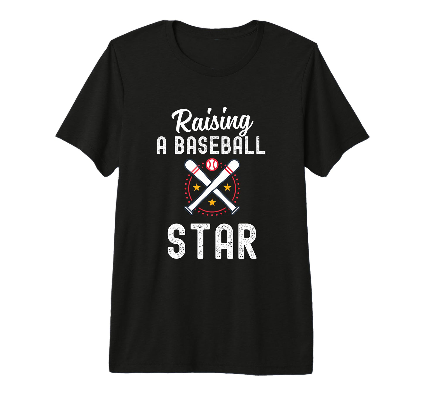Baseball Mom Life Raising Baseball Star T-Shirt - Minimalist Print Unisex - T-Shirt, Sweatshirt, Hoodie