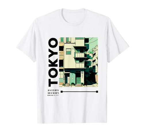 90S Lofi Tokyo Japanese Streetwear T-Shirt - Minimalist Print Unisex - T-Shirt, Sweatshirt, Hoodie