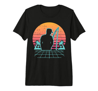Vaporwave Aesthetic Fisherman T-Shirt - Casual Everyday Wear for Adults - T-Shirt, Sweatshirt, Hoodie