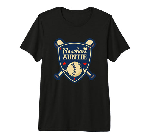 Baseball Auntie Matching Family T-Shirt - Unique Graphic for Adults - T-Shirt, Sweatshirt, Hoodie