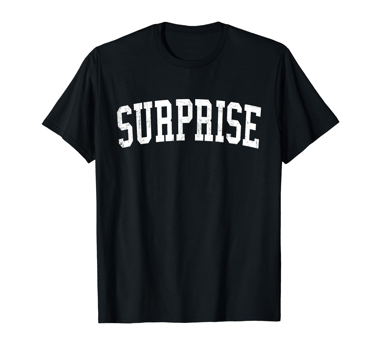 Surprise Az Distressed White Varsity T-Shirt - Custom Art Print for Adults - T-Shirt, Sweatshirt, Hoodie