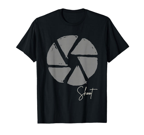 Photographer Aperture From Camera T-Shirt - Aesthetic Graphic Men Women - T-Shirt, Sweatshirt, Hoodie