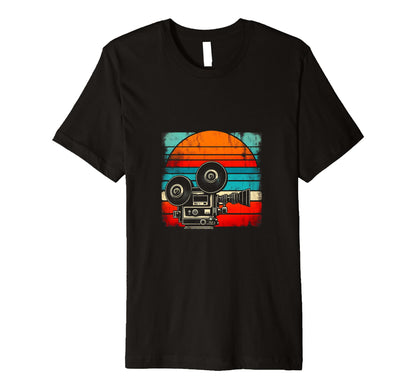 Movie Camera T-Shirt - Trendy Graphic Unisex - T-Shirt, Sweatshirt, Hoodie