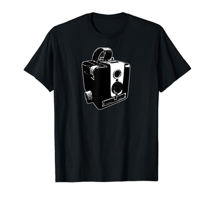 Antique Camera Brownie T-Shirt - Streetwear Style for Adults - T-Shirt, Sweatshirt, Hoodie