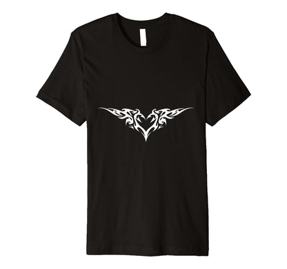 Alt Aesthetic Heart Tribal Heart Love T-Shirt - Trendy Graphic for Adults - T-Shirt, Sweatshirt, Hoodie