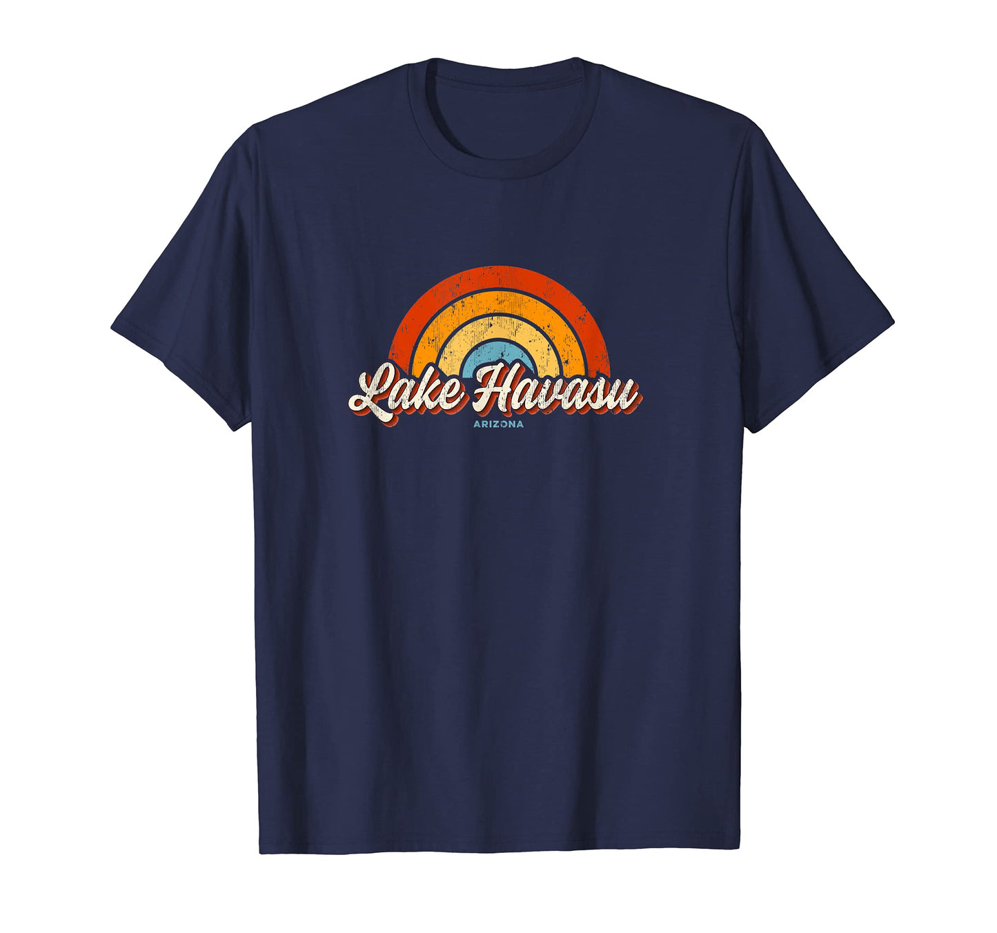 Lake Havasu Arizona Az Rainbow 70S T-Shirt - Streetwear Style Unisex - T-Shirt, Sweatshirt, Hoodie