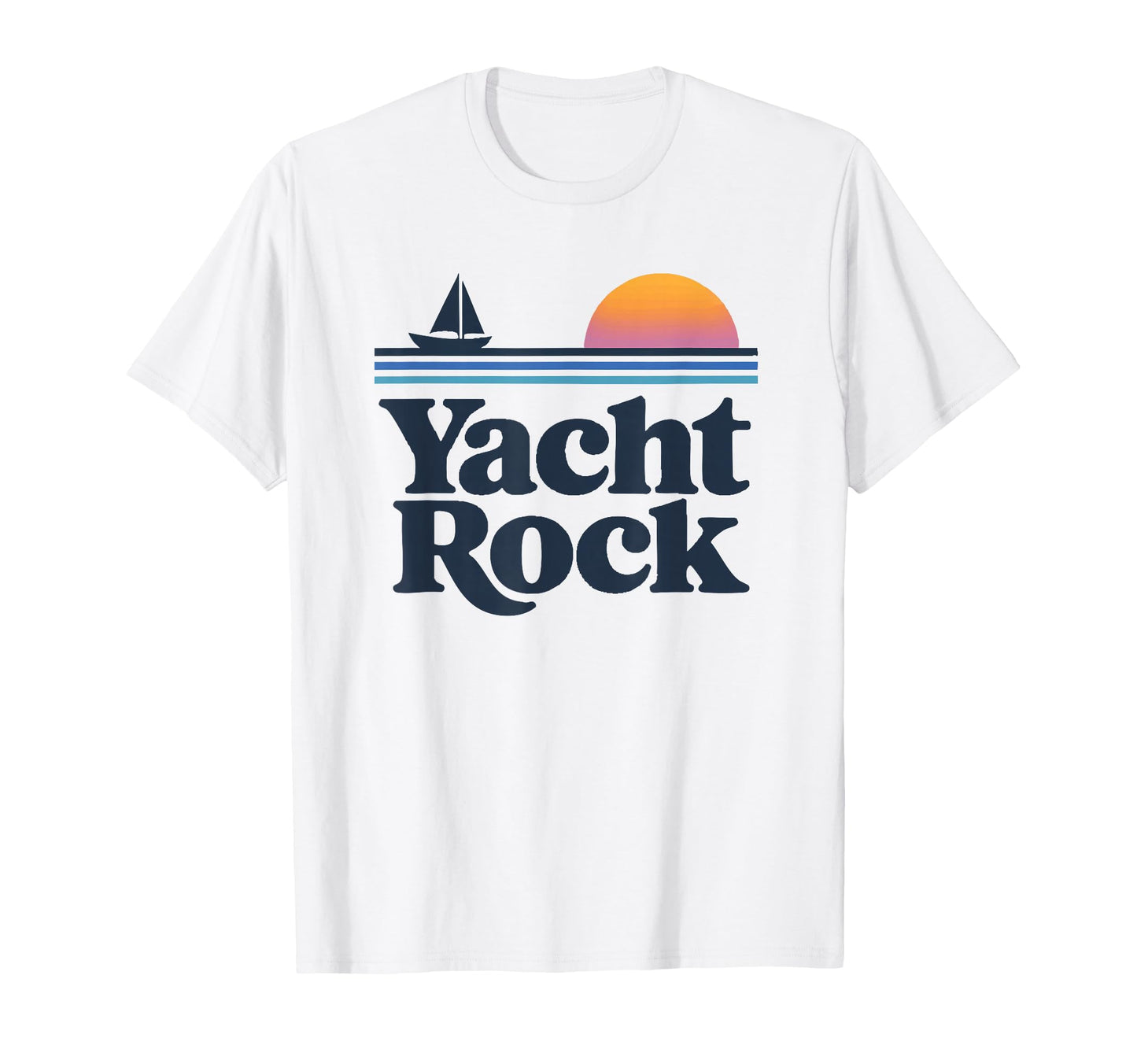 Yacht Rock Sunset T-Shirt - Fun Novelty Design Unisex - T-Shirt, Sweatshirt, Hoodie