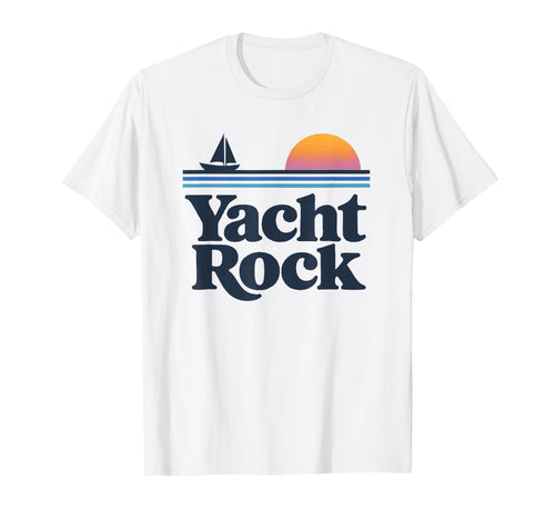 Yacht Rock Sunset T-Shirt - Fun Novelty Design Unisex - T-Shirt, Sweatshirt, Hoodie