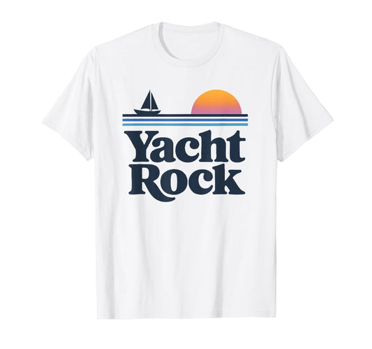 Yacht Rock Sunset T-Shirt - Fun Novelty Design Unisex - T-Shirt, Sweatshirt, Hoodie