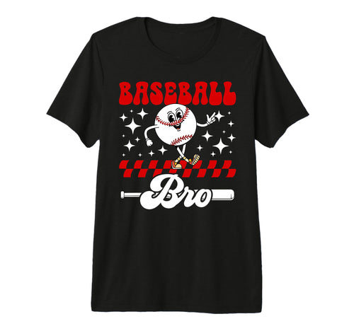 Baseball Bro Groovy Baseball Brother T-Shirt - Streetwear Style Men Women - T-Shirt, Sweatshirt, Hoodie