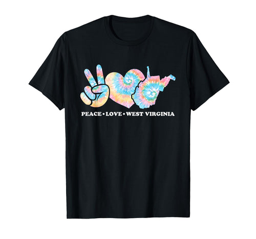 Tie Dye West Virginia Hippie Gift Co T-Shirt - Aesthetic Graphic Men Women - T-Shirt, Sweatshirt, Hoodie