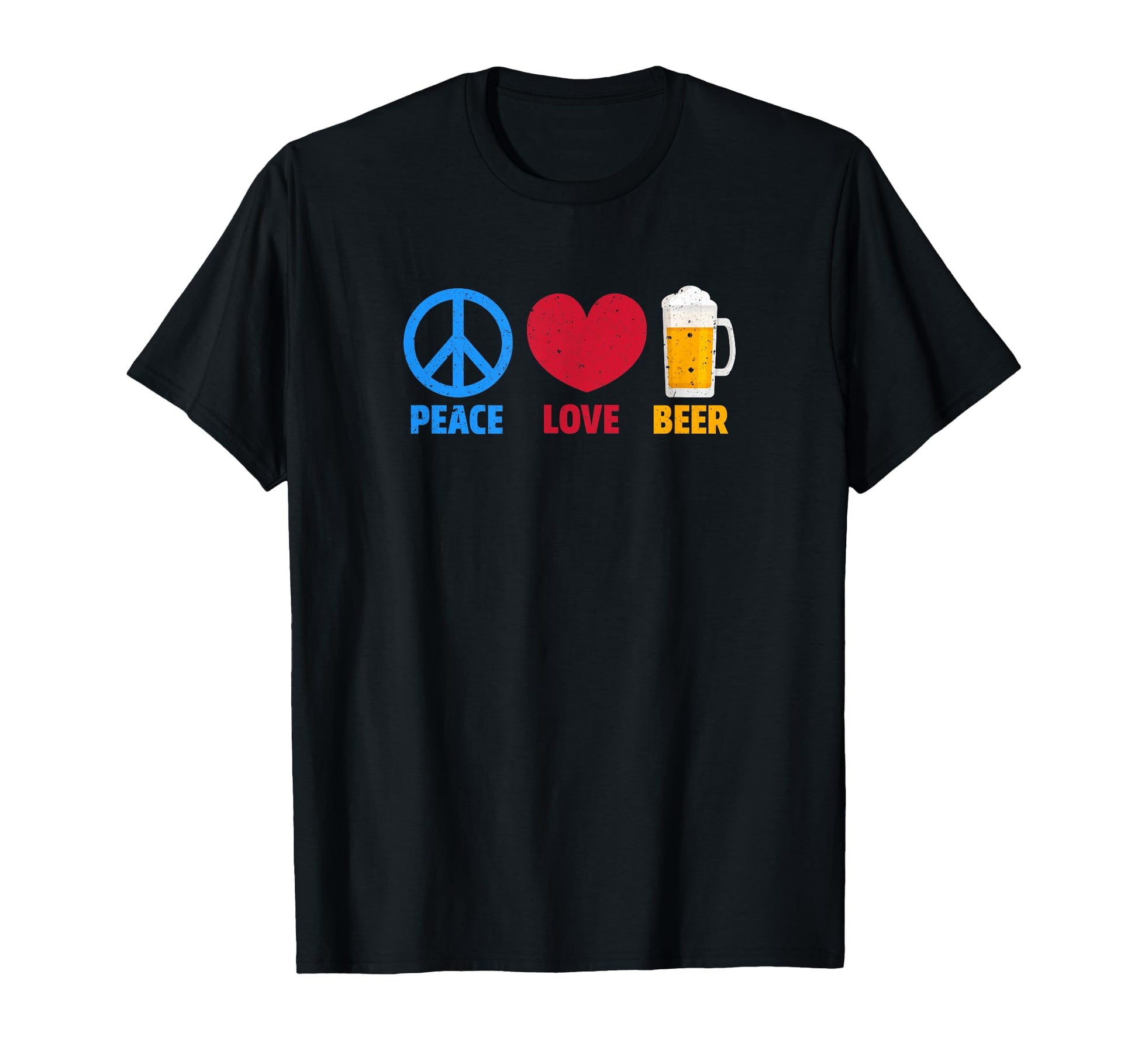 Trinity Real Happiness Is Peace Love T-Shirt - Streetwear Style Men Women - T-Shirt, Sweatshirt, Hoodie