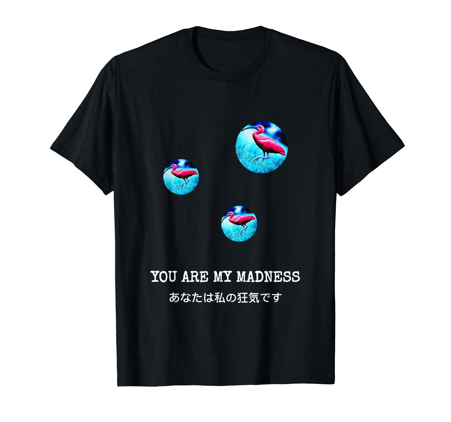 Aesthetic Japanese Spoonbill Bird T-Shirt - Fun Novelty Design Unisex - T-Shirt, Sweatshirt, Hoodie
