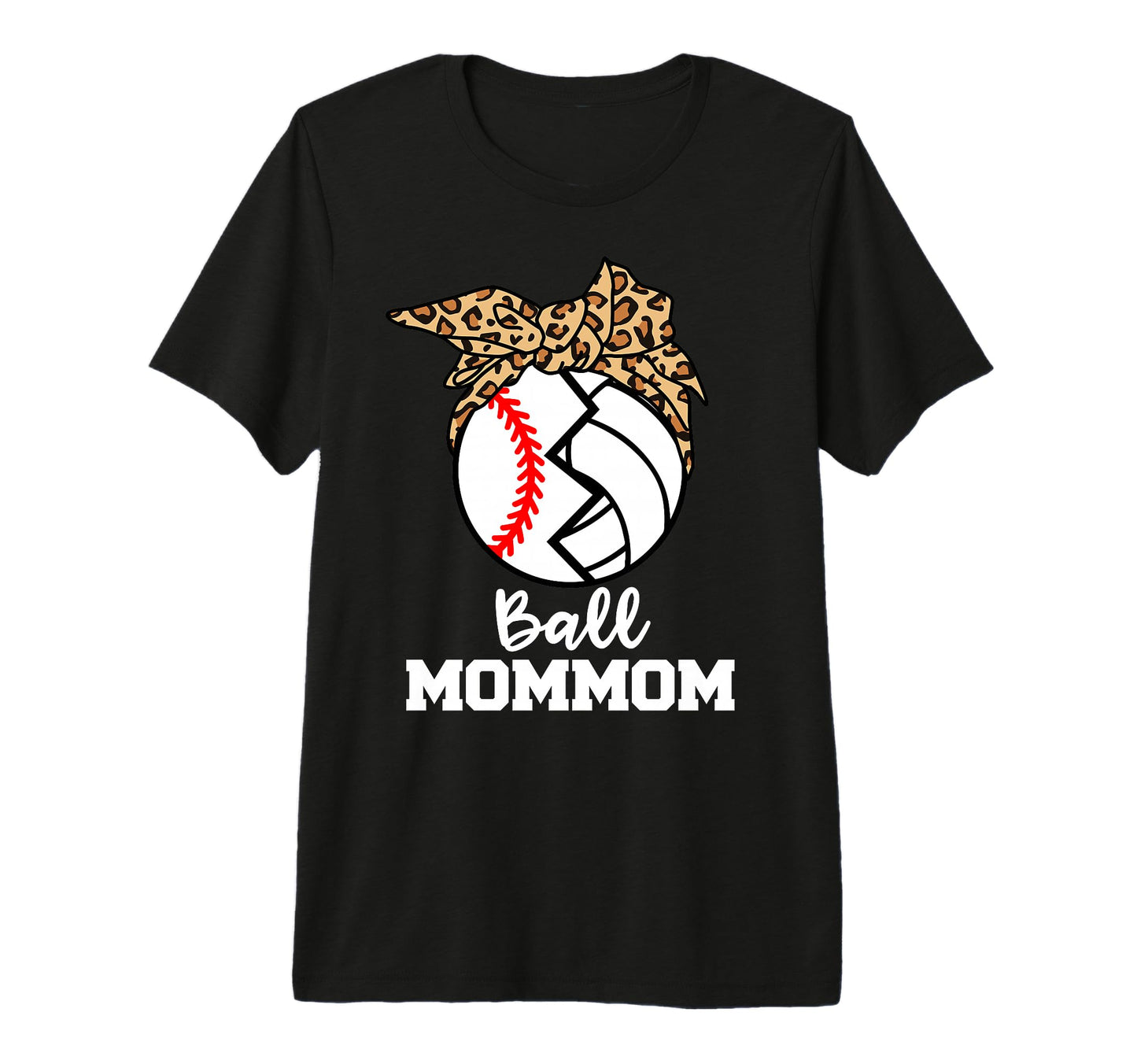 Ball Mommom Funny Baseball T-Shirt - Fun Novelty Design Men Women - T-Shirt, Sweatshirt, Hoodie