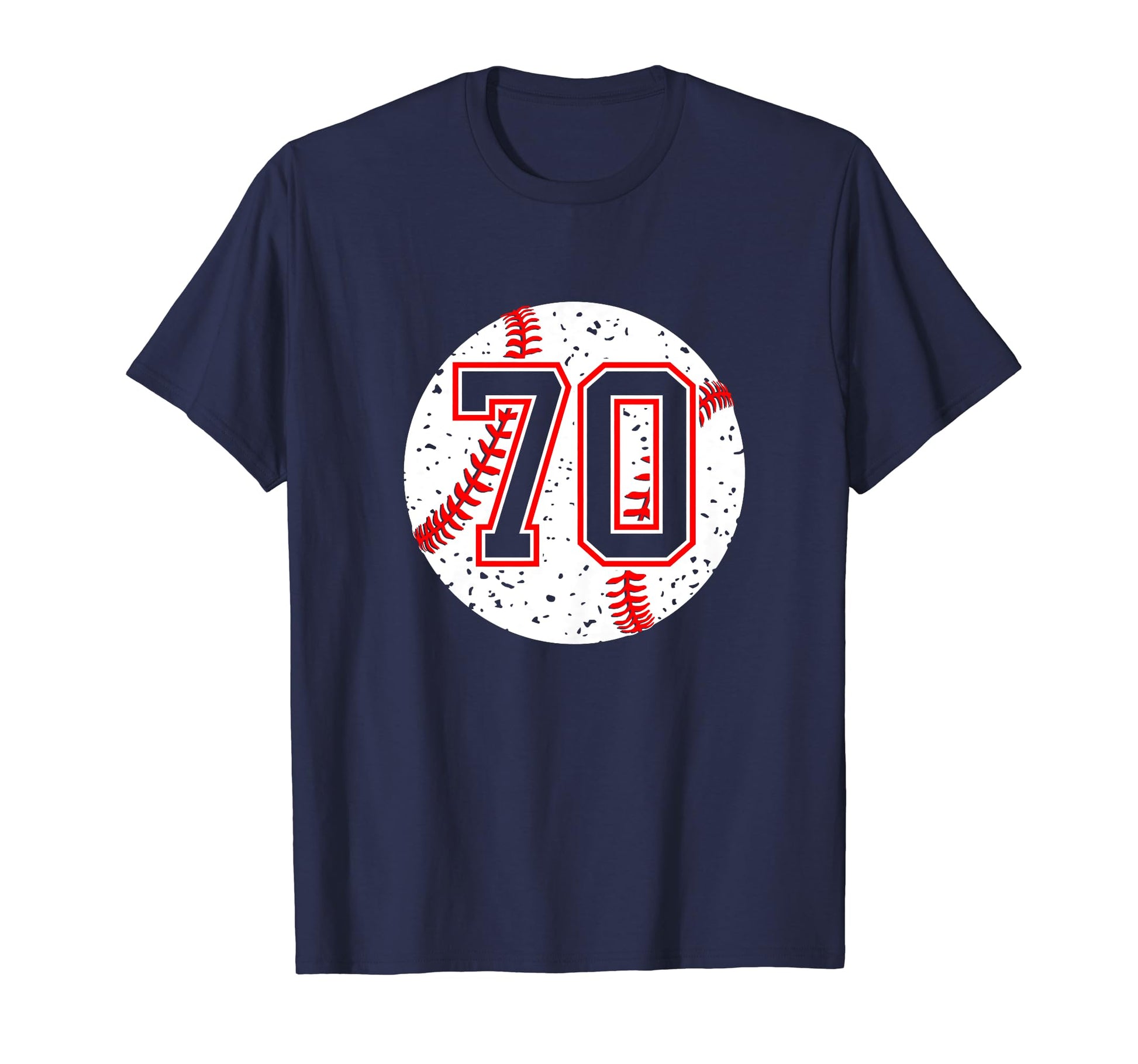 Baseball Number 70 Mom Show Support T-Shirt - Aesthetic Graphic Unisex - T-Shirt, Sweatshirt, Hoodie