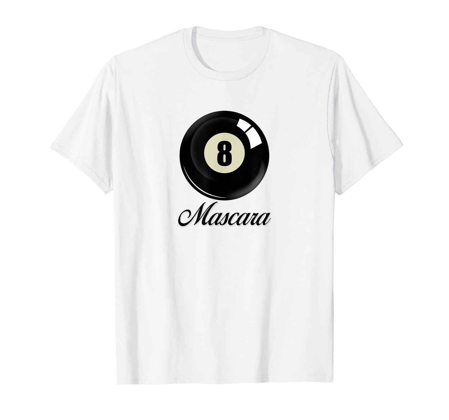 Mascara 8Ball Coquette Ribbon Bow Girlcore T-Shirt - Unique Graphic Unisex - T-Shirt, Sweatshirt, Hoodie