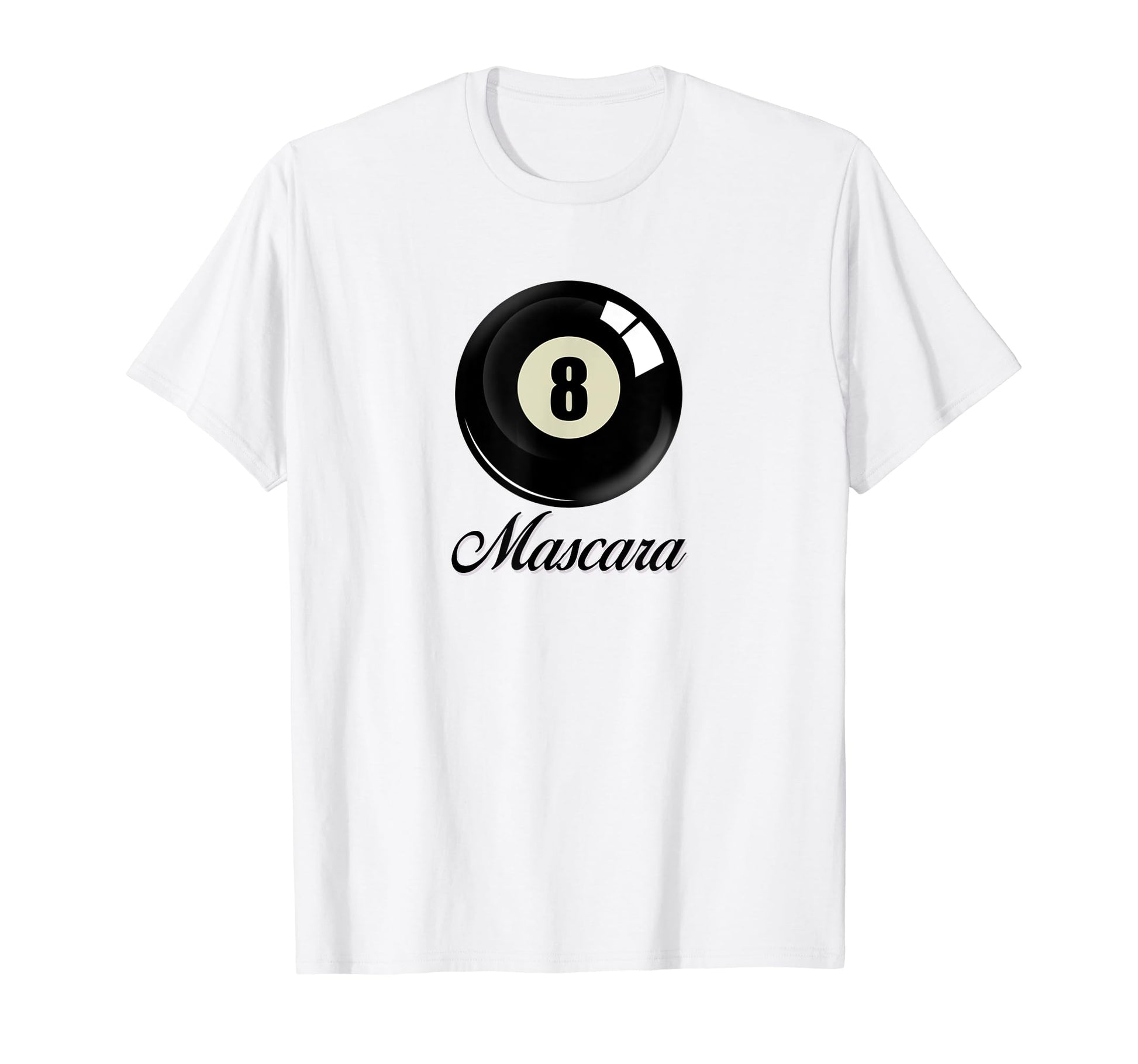 Mascara 8Ball Coquette Ribbon Bow Girlcore T-Shirt - Unique Graphic Unisex - T-Shirt, Sweatshirt, Hoodie
