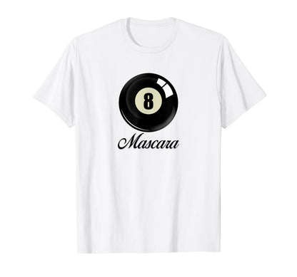 Mascara 8Ball Coquette Ribbon Bow Girlcore T-Shirt - Unique Graphic Unisex - T-Shirt, Sweatshirt, Hoodie
