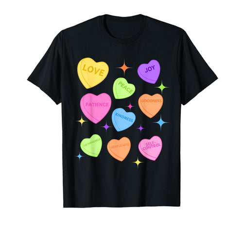 Fruits Spirit Valentine Christian T-Shirt - Unique Graphic for Adults - T-Shirt, Sweatshirt, Hoodie