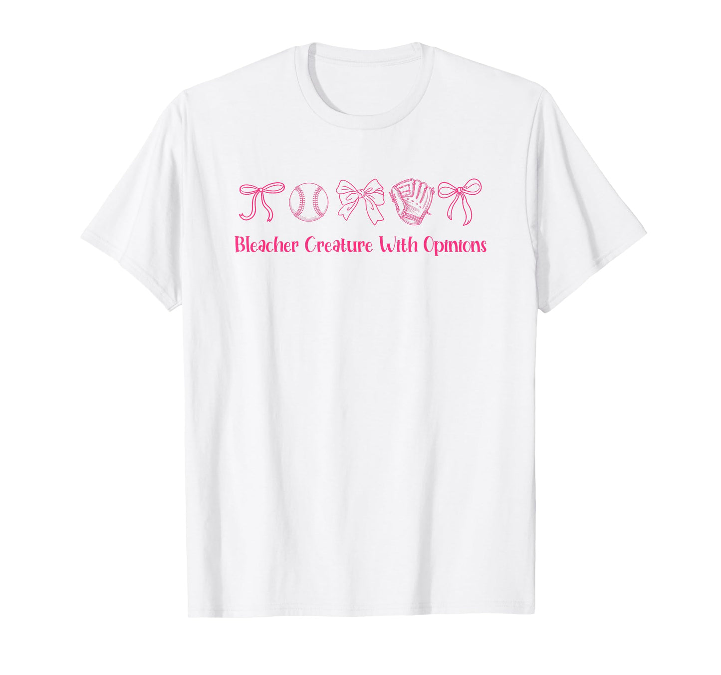 Baseball Softball Lover Bleacher T-Shirt - Aesthetic Graphic for Adults - T-Shirt, Sweatshirt, Hoodie