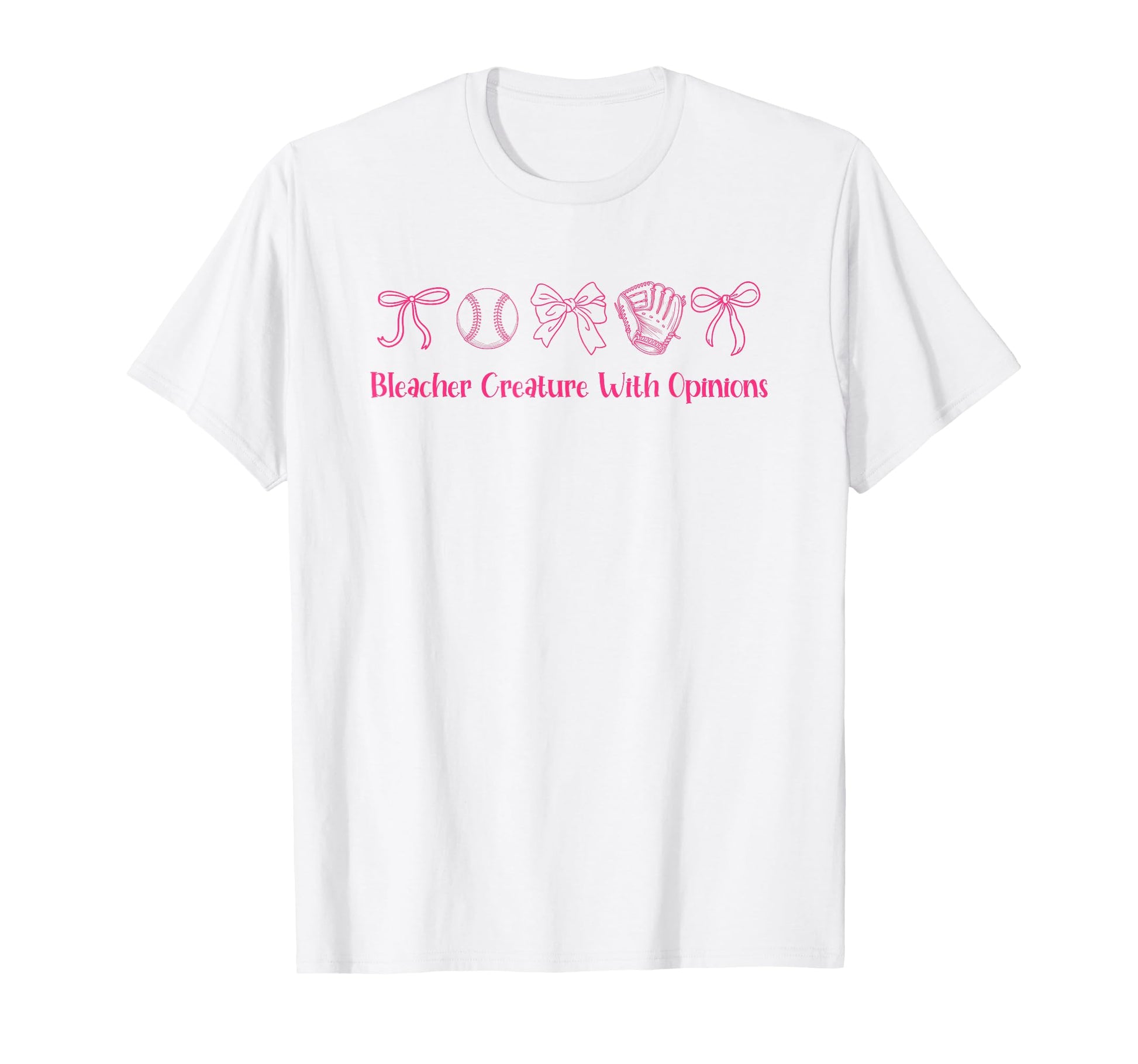 Baseball Softball Lover Bleacher T-Shirt - Aesthetic Graphic for Adults - T-Shirt, Sweatshirt, Hoodie