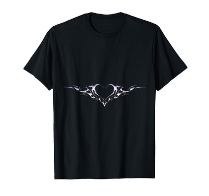 Alt Aesthetic Heart Tribal Heart T-Shirt - Streetwear Style for Adults - T-Shirt, Sweatshirt, Hoodie