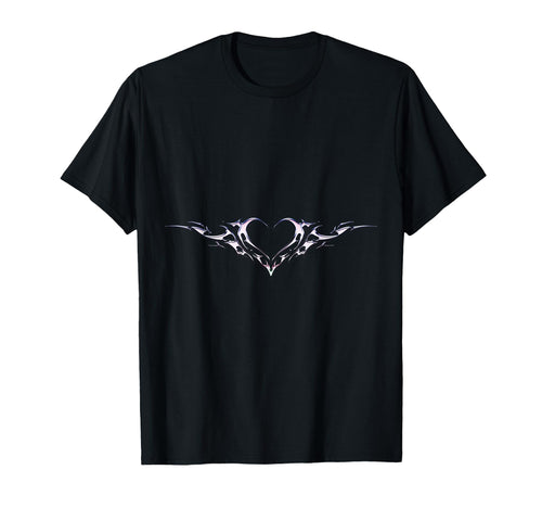 Alt Aesthetic Heart Tribal Heart T-Shirt - Streetwear Style for Adults - T-Shirt, Sweatshirt, Hoodie