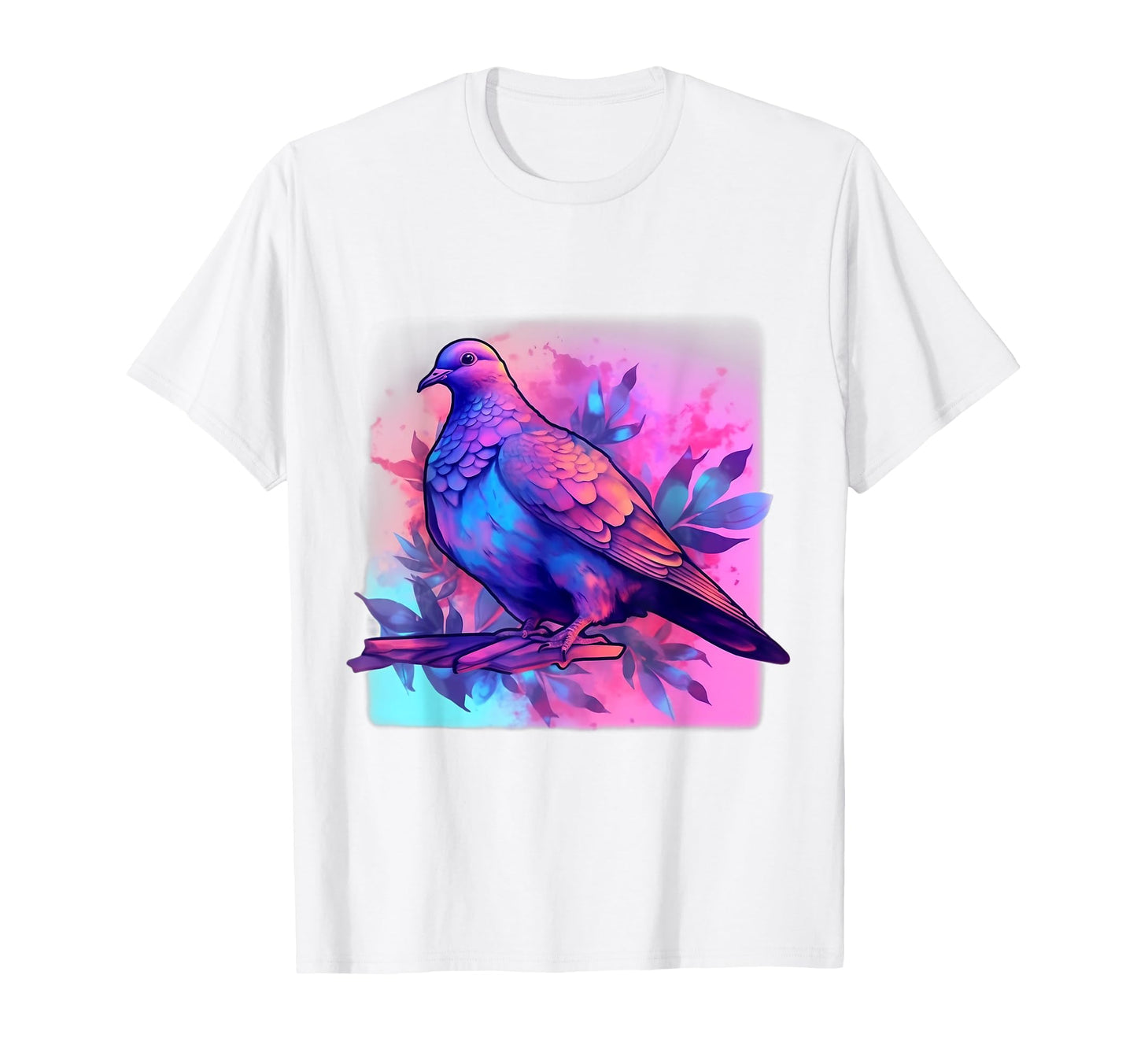 Vaporwave Aesthetic Mourning Dove T-Shirt - Minimalist Print Men Women - T-Shirt, Sweatshirt, Hoodie