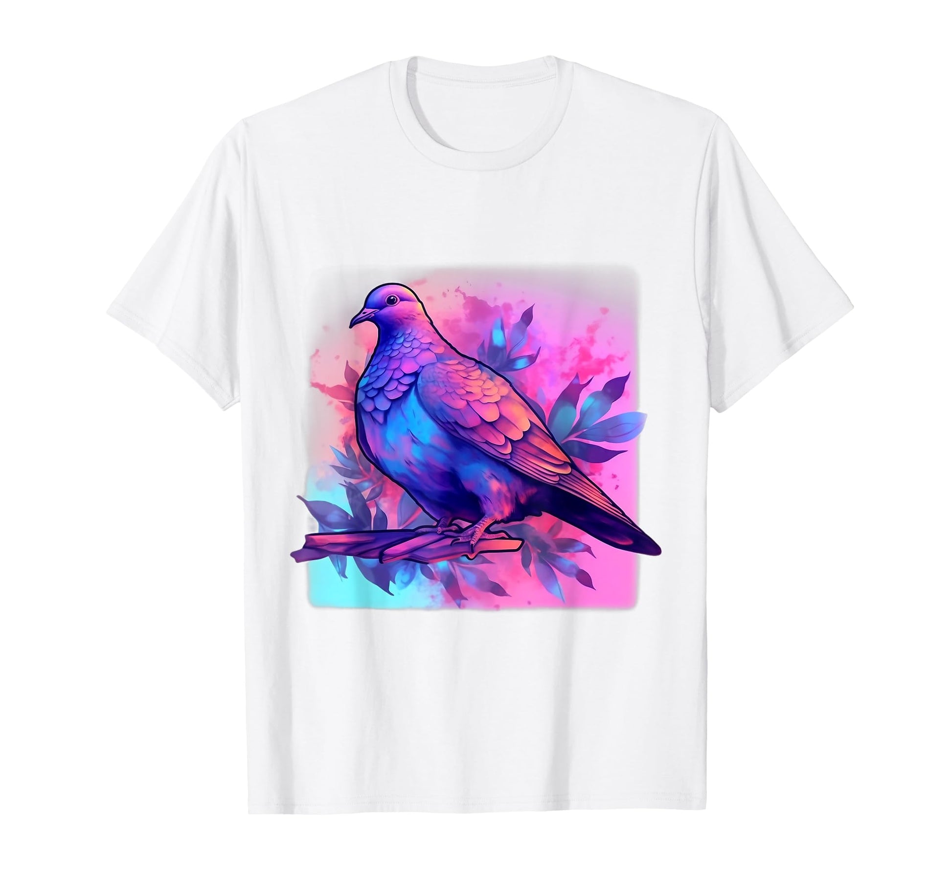 Vaporwave Aesthetic Mourning Dove T-Shirt - Minimalist Print Men Women - T-Shirt, Sweatshirt, Hoodie