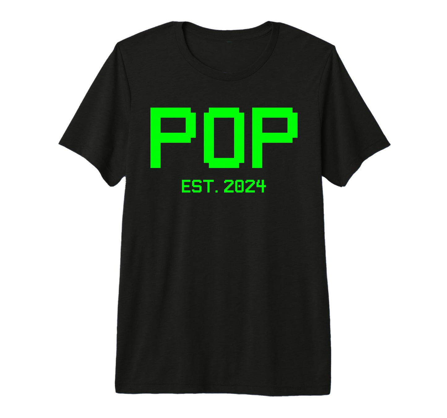 Pop Est 2024 Gamer Pop 2024 New Gamer Dad T-Shirt - Graphic Print Unisex - T-Shirt, Sweatshirt, Hoodie