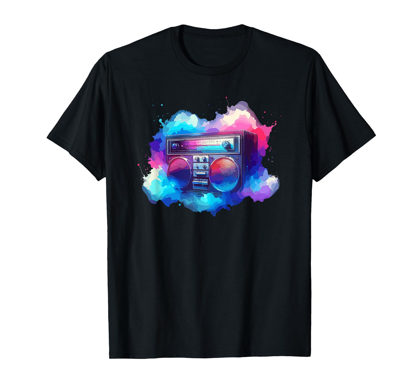 Boombox Old School 80S Music Hip Hop T-Shirt - Streetwear Style Unisex - T-Shirt, Sweatshirt, Hoodie