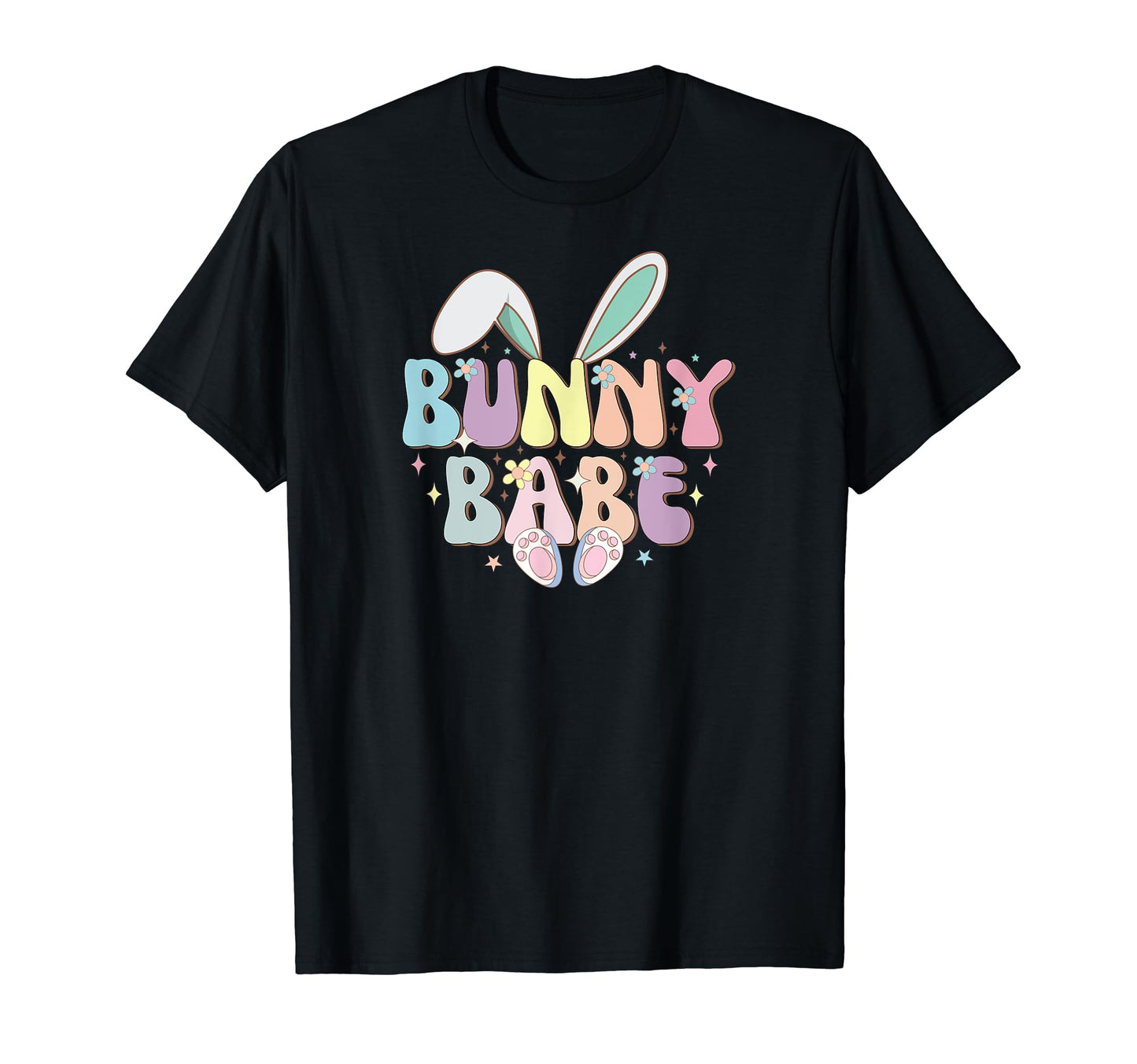 Bunny Babe Easter Egg Easter Bunny T-Shirt - Minimalist Print Men Women - T-Shirt, Sweatshirt, Hoodie