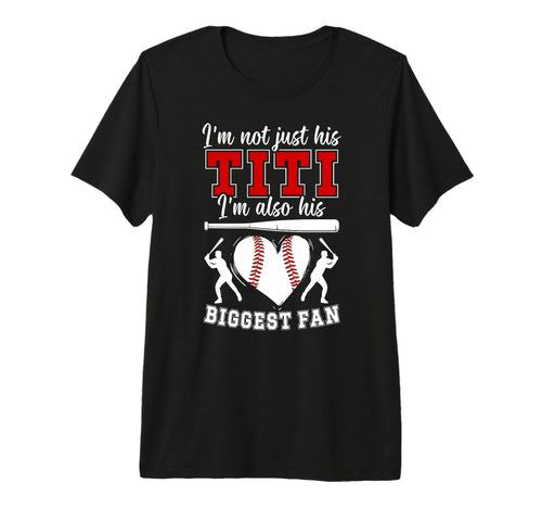 His Biggest Fan Baseball Titi Baseball T-Shirt - Aesthetic Graphic Unisex - T-Shirt, Sweatshirt, Hoodie